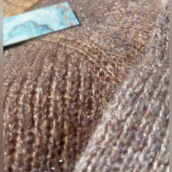 LSPACE MONROE BELL LONG SLEEVE MAXI SWEATER DRESS SIZE S SIDE SLIT CREW NECK NWT - Picture 8 of 9